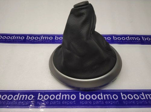 Gear Stick Gaiter For Hyundai I20 2008-2014 Genuine Leather White Stitching | UK - View #4