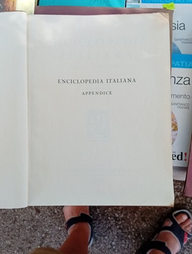 Treccani Enciclopedia Italiana Appendice 1-2-3-4 (3 Volumi) - Foto 9 di 18