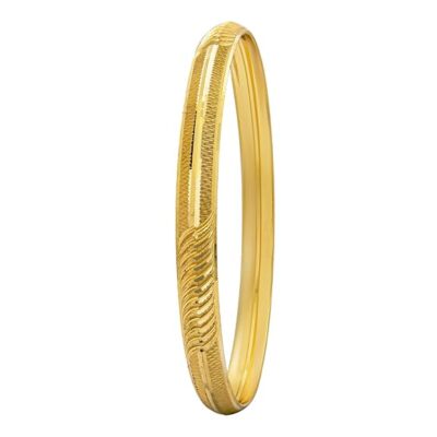 Amritsari Gold Plated Punjabi Sikh Kada for Men