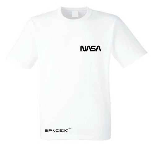 NASA SpaceX T-shirt Falcon, SPACE Agency tee  SpaceX Elon Musk T Shirt Unisex - Picture 8 of 10