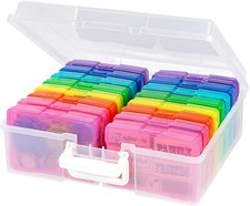 Photo  Craft Keeper - 4"x6" Photo Storage Box with 16 Inner Photo Keeper Cases