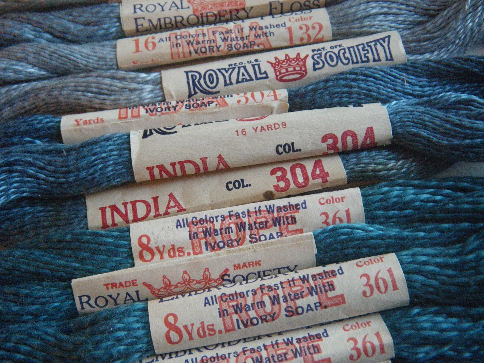 Lot Arts & Crafts Early 1900s Royal Society Embroidery Floss Sea Island Cotton eBay