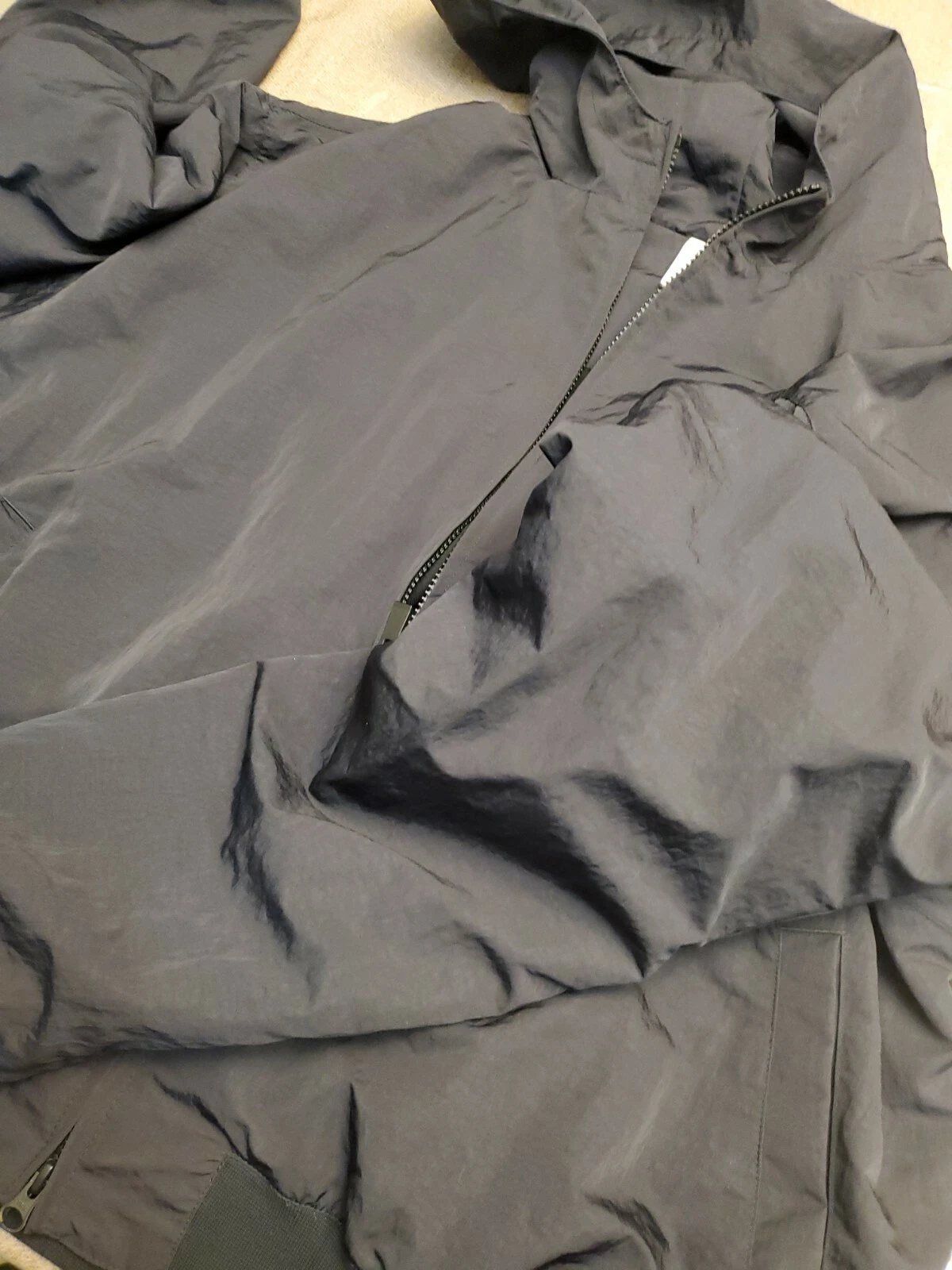 NIKE x FEAR OF GOD Jerry Lorenzo Giacca Bomber con Cappuccio (BV4408 010) Gyakusou taglia S