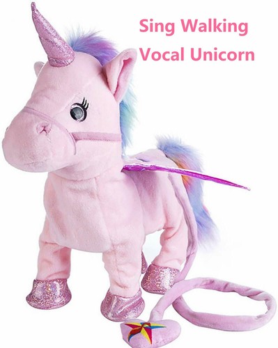 walking and singing unicorn