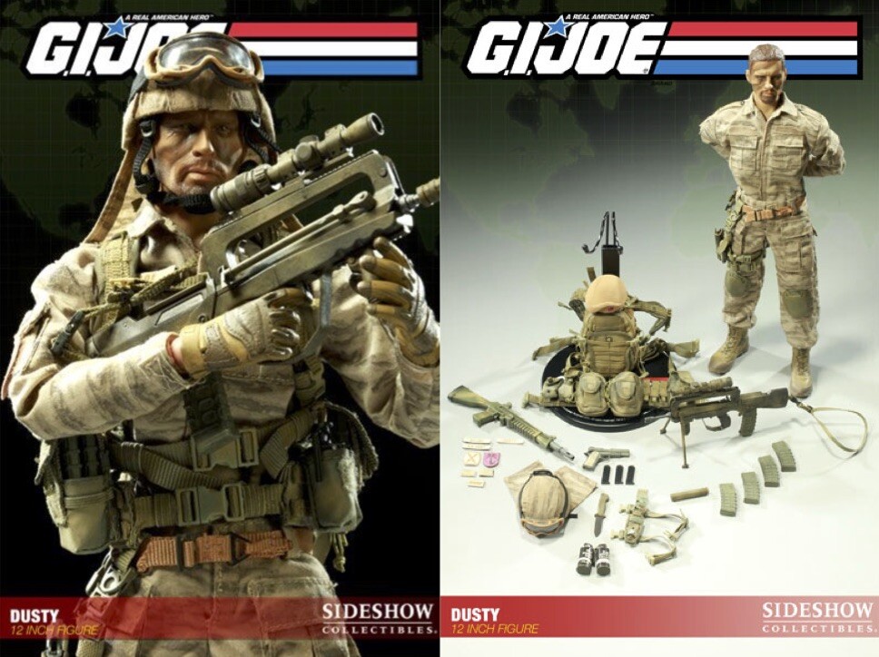 Gi Joe 1/6 Sideshow Collectibles : Dusty