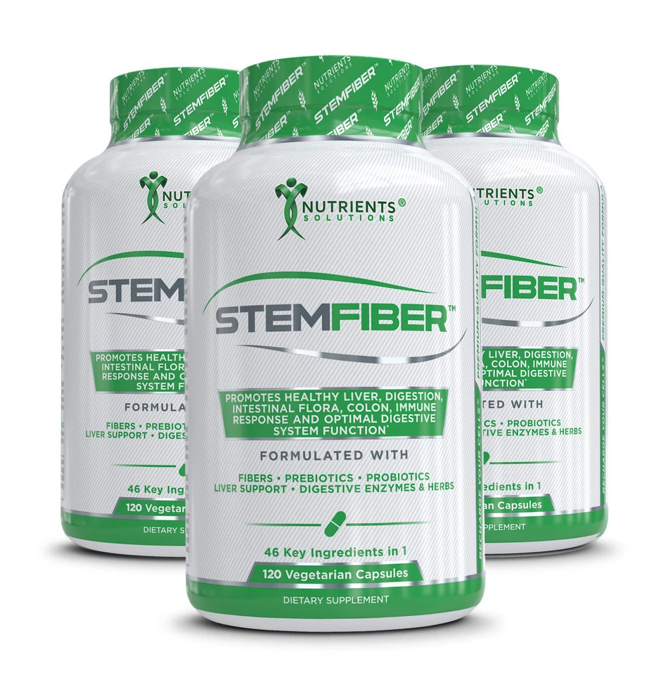 STEMFIBER: Boost Digestive Health with Fiber, Probiotics & Enzymes - Image 4 of 4