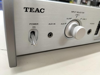 Teac HA-501 Headphone Amplifier Silver Working | eBay