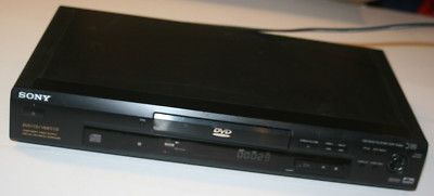 Sony DVP S360 CD/DVD/Video CD Player Dolby Digital Sound Tested Working Black