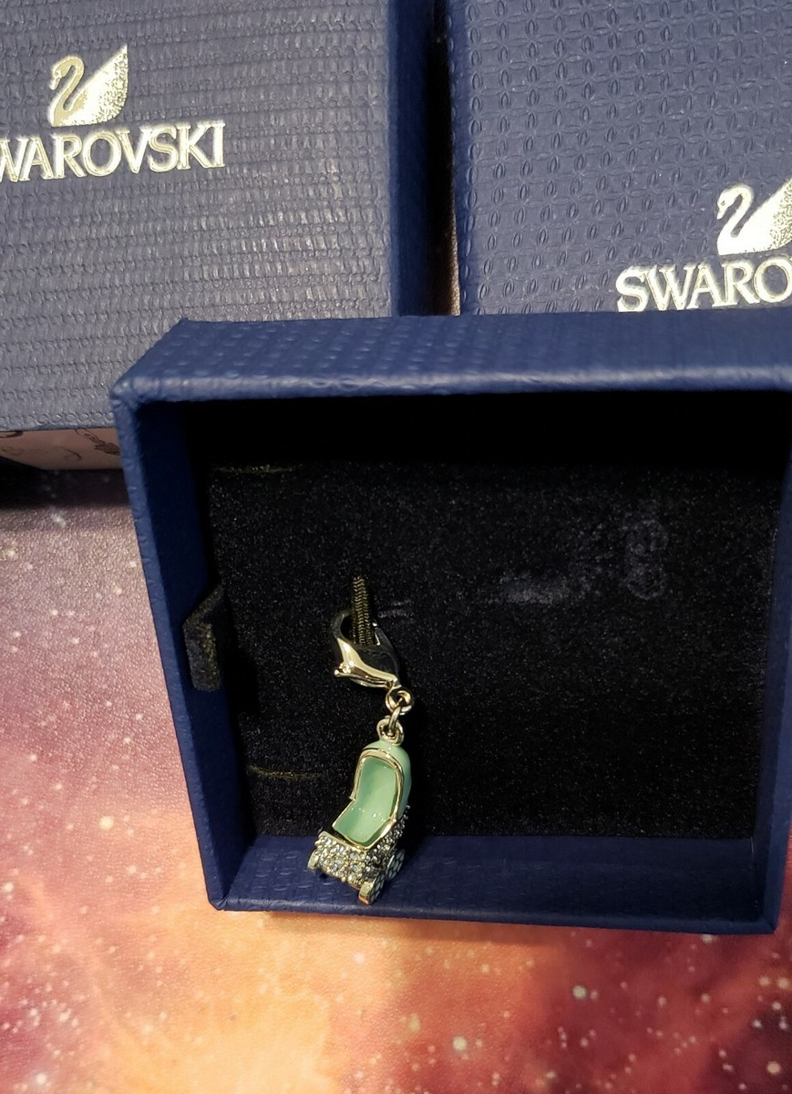 Swarovski Baby Carriage Boy Charm Crystal Jewelry 1109766 NIB eBay