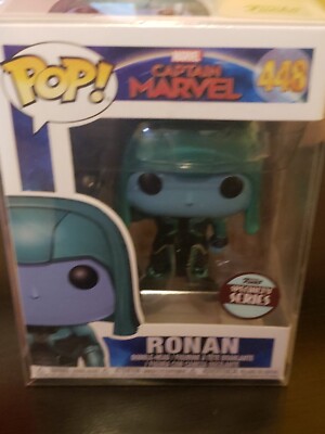 FUNKO POP RONAN SPECIALTY SERIES  CAPTAIN MARVEL #448 AUTHENTIC