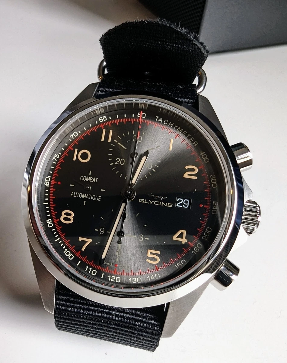 Glycine combat classic chronograph clearance
