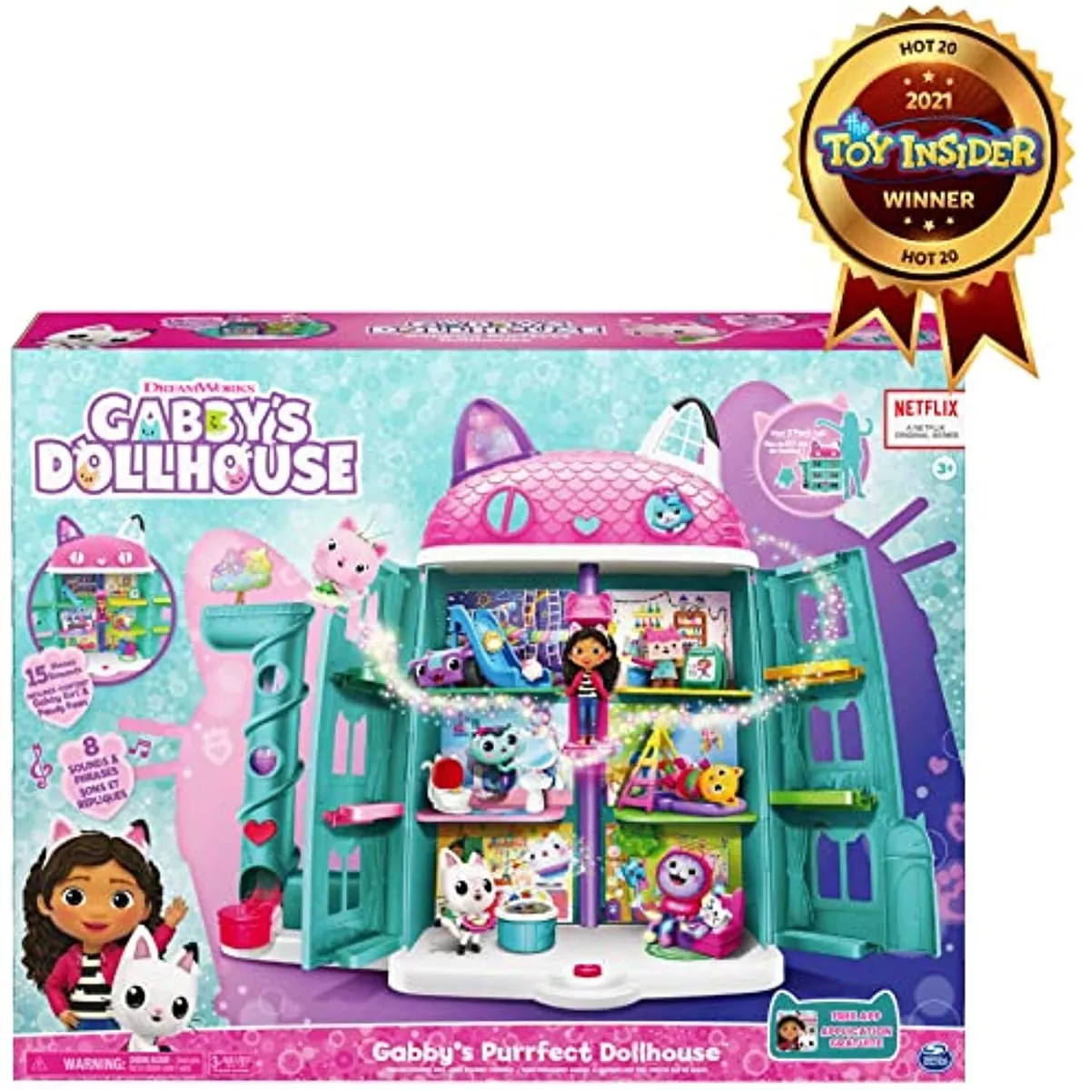 Gabby's Dollhouse Purrfect Dollhouse Playset : Target