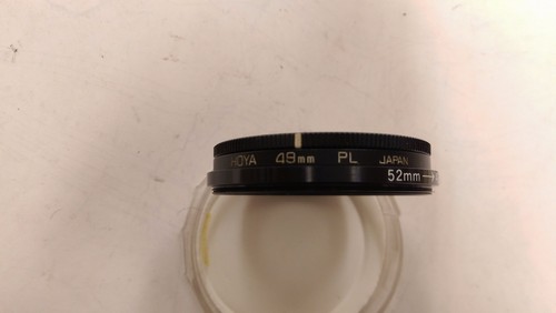 Vintage Camera Lens: Sky Light Hoya 49mm PL 52-49mm Japan in Case - Picture 3 of 5