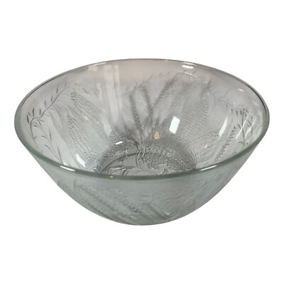 Große Salat-Suppen-Partyschale mit Glasmuster 28 cm Durchmesser