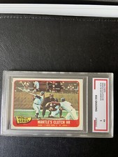MICKEY MANTLE  1965 Topps MANTLE’S Clutch HR BSG 5 Ex Great colors