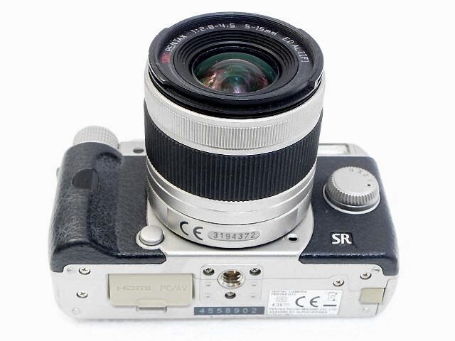 PENTAX Q10 ホワイト　レンズ2本(5-15mm、15-45mm)付き Pentax Q10 + 02 Standard Zoom SMC Pentax 5-15mm F/2.8-4.5 ED