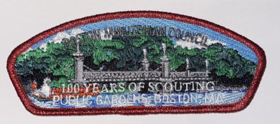 Boy Scout Boston Minuteman Council 100 Years of Scouting Public Gardens CSP