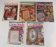 Lot Of 5 Better Homes  Gardens "Cross Stitch  Country Crafts" Vtg. 1993  96
