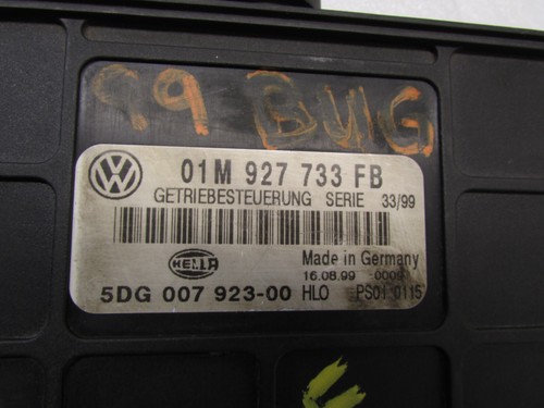 99-01 VOLKSWAGEN JETTA GOLF BEETLE TRANSMISSION CONTROL MODULE OEM 01M927733FB - Picture 5 of 6