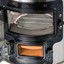 BBQ-Toro Rakete #2 Rocket stove (buitenkacheltje met natuurlijke trek); geschikt voor gietijzeren pannen, grillpannen enz.; grijs