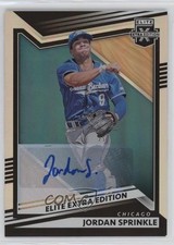2022 Panini Elite Extra Edition Signatures Jordan Sprinkle #131 Auto 0q1p