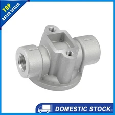 1/2" NPT Diesel Fuel Filter Mounting Base for BF915 BF955 BF956 BF971 -1 Pcs