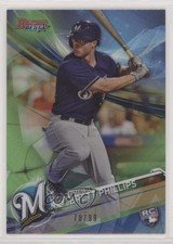 2017 Bowman's Best Green Refractor 78/99 Brett Phillips #22 nd3