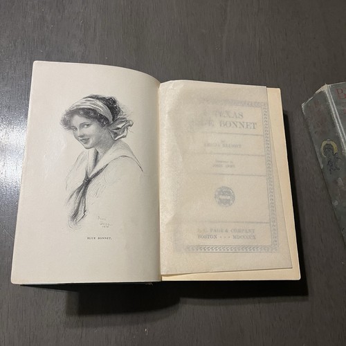 Texas Blue Bonnet, 1920 HB book Caroline Emilia Jacob -Blue Bonnet’s Ranch Party - Picture 7 of 23