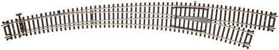 Atlas HO Scale Code 83 Custom Right-Hand Curved Turnout/Switch Model Train Track