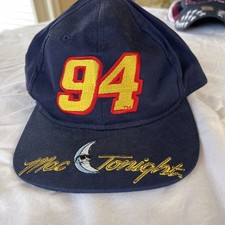 Vintage 90's McDonalds Mac Tonight Bill Elliot 94 Nascar Snap Back Cap Hat-NEW
