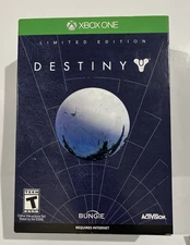 Destiny Limited Edition Xbox One Box Set Box Postcards Poster Map & More