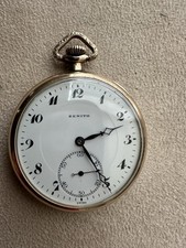Vintage Zenith GOLD Filled Pocket Watch