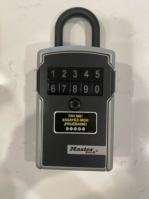 Master Lock 5440EC Bluetooth Portable Lock Box Safe Code (NEW IN BOX)
