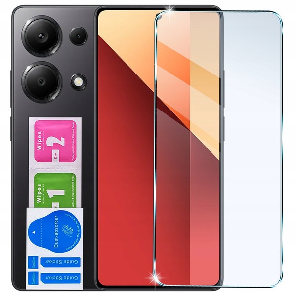 GehäRtetes Glas FüR Xiaomi Redmi Note 13 / 13 Pro 4G / 5G 9H, Flach 2,5D-image