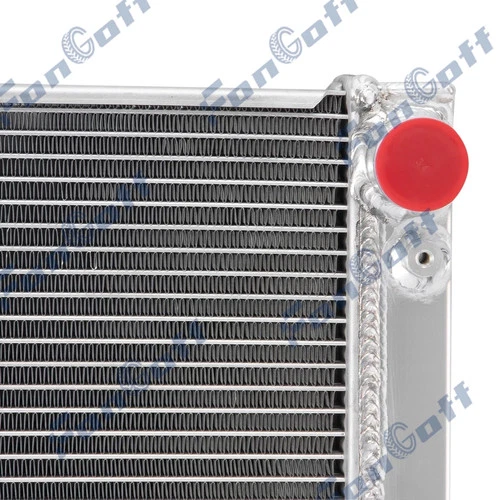 2Rows Aluminum Radiator Fit 1994-90 VW Scirocco Pro Stock Style Drag Racing Use - Picture 6 of 10