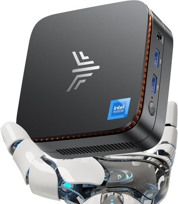 NIPOGI 4K Mini office PC Windows 11 PRO Intel 12th N97 16GB DDR4 1TB SSD wifi 5