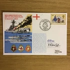 Battle Of The River Plate British Forces Stamped Signed Cover