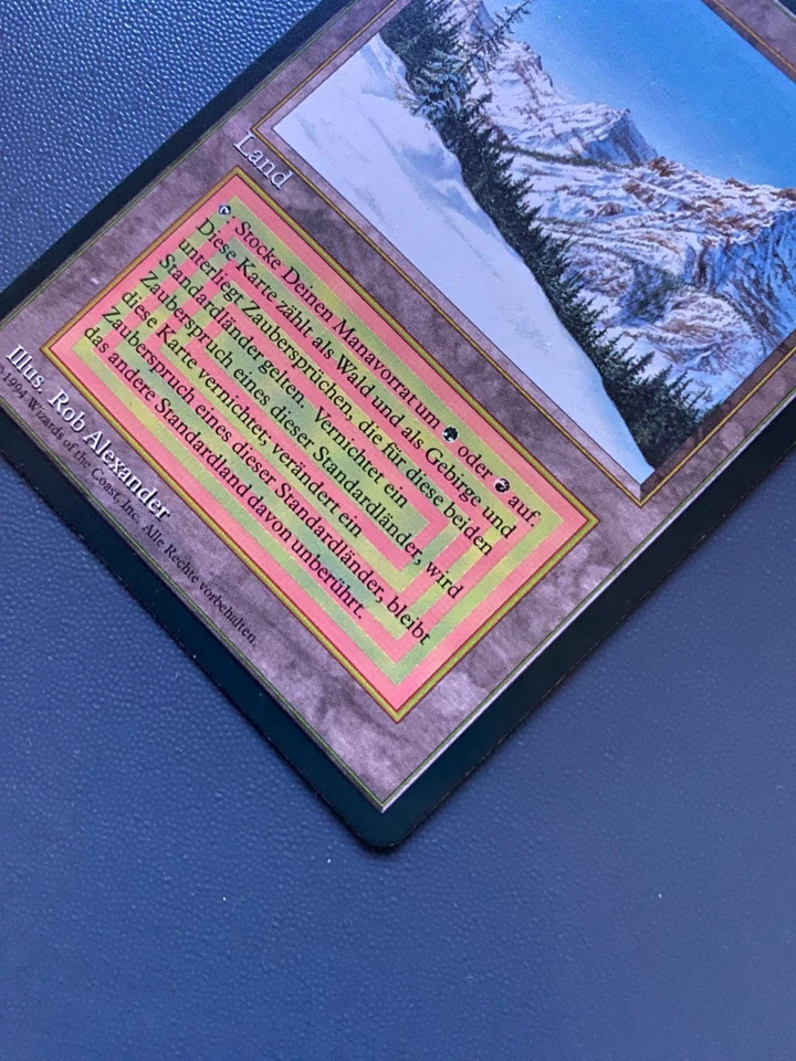 MTG Taiga German Foreign Revised almost NM - Image 2 of 4