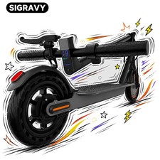 Foldable Electric Scooter for Adults 350W 19 MPH Long Range 8.5in Solid Tires