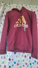 Adidas Womens Medium 3 Toned HD Sweatshirt Pullover With String.