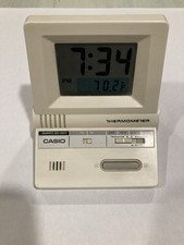 Casio DQ-300T Alarm Clock Thermometer RARE