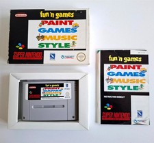 ebay® Auktion 389786488669 | Original Super Nintendo SNES Spiel OVP boxed - Fun n Games - RARITÄT Thumbnail of ebay® auction 389786488669 | Original Super Nintendo SNES Spiel OVP boxed - Fun n Games - RARITÄT