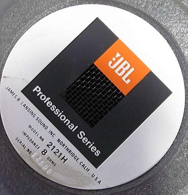 JBL 2121H Woofer Unit Pair Set Vintage 1980 8Ω Used Japan | eBay