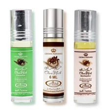 Al Rehab Choco Musk Original, Choco Musk Marshmallow & Choco Musk Pistachio 6ML