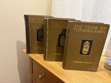[EGYPTOLOGY] THE TOMB OF TUT-ANKH-AMEN 1923-1927 HOWARD CARTER FIRST EDITION SET