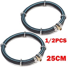 1/2x 25cm Aquarium Round Air Bubble Diffuser Ring Fish Pond Oxygenation Bubblers