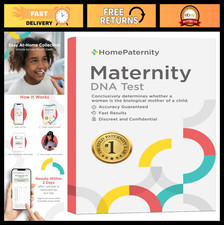 Maternity DNA Test - Fast Results, High Accuracy, 34 Genetic Markers, All Fees I