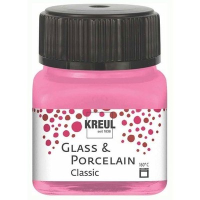 Kreul Glass & Porcelain Farbe Classic rosa 20ml Glas 100ml/14,95 Euro