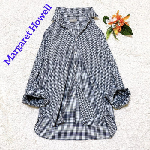 Beautiful item✨Margaret Howell check shirt, outerwear Beautiful item✨Margaret Howell check shirt, outerwear