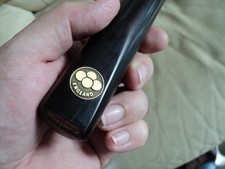 Rare Superb Vintage England Snooker 2 Piece Cue